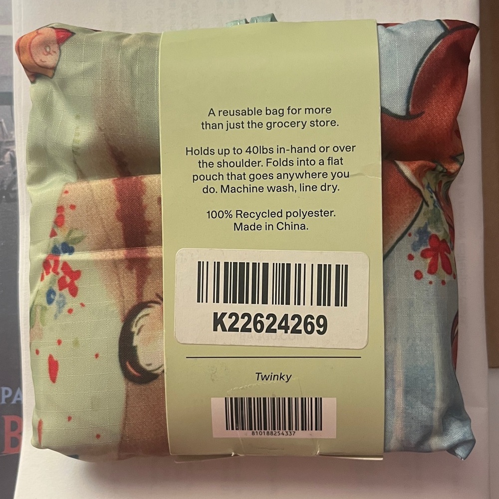 BAGGU Standard Reusable Bag - Molly Goddard Twinky - Picture 2 of 3